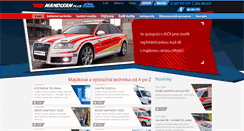 Desktop Screenshot of mandisan.cz